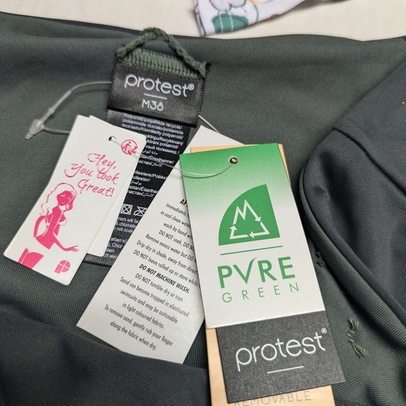 Tankini Set With Protest Bikini Bottoms Size EU 38 - Picture 5 of 6